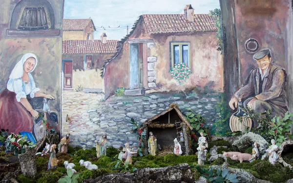 Duvar resimleri duvar resmi Fonni, Sardunya, İtalya