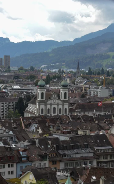 Jesuit church in Lucerne, Switzerland — Stock Photo, Image