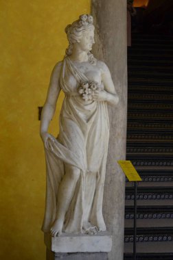 Sevilla, İspanya 03.25.2019: Sevilla 'daki Palace de las duenas