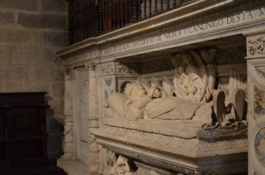 Sevilla, İspanya 03.24.2019: Scala Şapeli (Sevilla Katedrali)