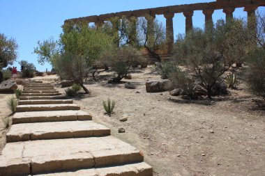 vadi tapınaklar, agrigento, Sicilya