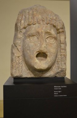 Cordoba, İspanya 03.27.2019: Museo Arqueolgico y Etnolgico de C0rdoba Koleksiyonları