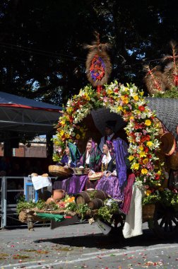 Cagliari, Sardunya 05.01.2019: Aziz Efisio dini geçit töreni