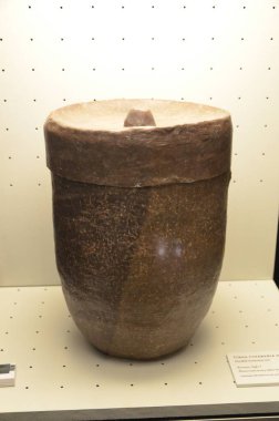 Cordoba, İspanya 03.27.2019: Museo Arqueolgico y Etnolgico de Cordoba Koleksiyonları