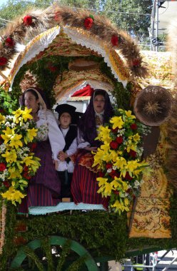 Cagliari, Sardunya 05.01.2019: Aziz Efisio dini geçit töreni