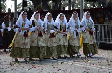 Cagliari, Sardunya 05.01.2019: Aziz Efisio dini geçit töreni