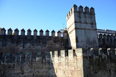 seville, Endülüs, İspanya'da la macarena bölgesinin Roma surları