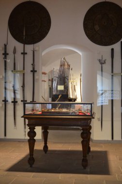 Braunfels, Almanya 08.08.2020: Braunfels, Almanya 08.08.2020: Braunfels Kalesi Aile Müzesi, Asya Küçük Doğurganlık İdol