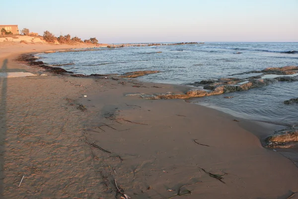 Strand van Scala dei Turchi in de buurt van Agrigento, Sicilië — Stockfoto