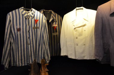 Buchenwald, Almanya 10.12.2019: Buchenwald Nazi Toplama Kampı ana kapısı Weimar yakınlarındaki Ettersberg 'de