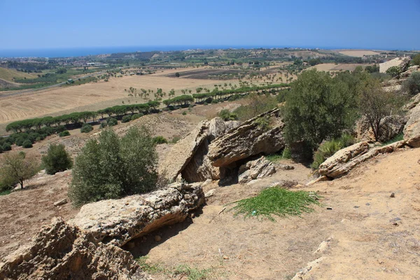 Valle de los Templos, Agrigento, Sicilia, Italia — Foto de Stock