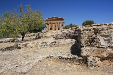 Kurtlar Vadisi Tapınak, Agrigento, Sicilya, İtalya