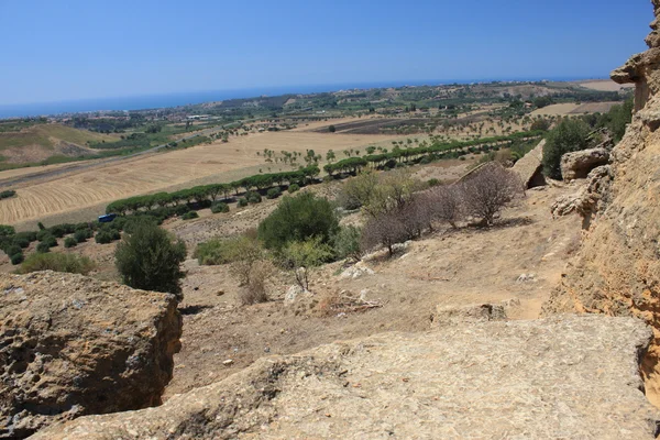 La Valle dei Templi, Agrigento, Sicilia, Italia — Foto Stock