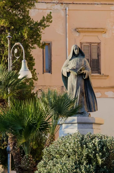 Pohled z Sciacca, Agrigento, Sicílie, Itálie — Stock fotografie