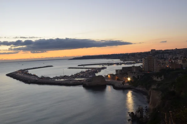 Una vista de Sciacca, Sicilia — Foto de Stock