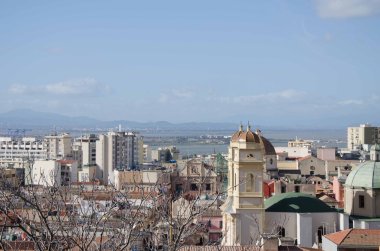 Cagliari, Sardunya, İtalya görünümünü