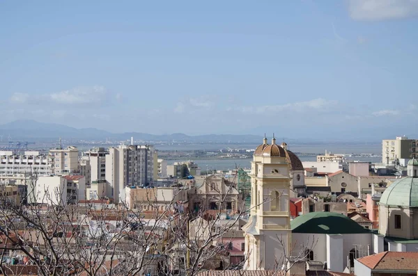 View of the city of Cagliari, Sardinia, Italy — Stock Photo, Image