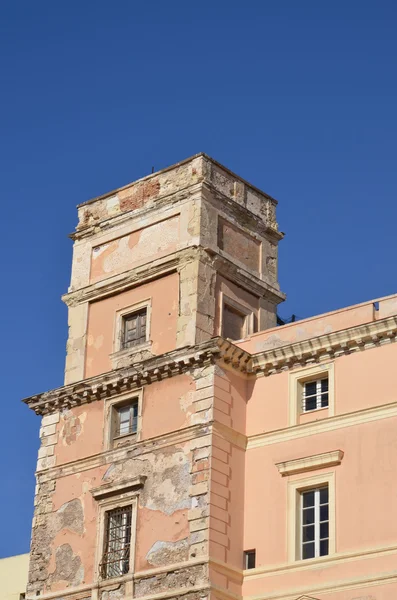 Вид на місто Кальярі, Сардинія, Італія — стокове фото