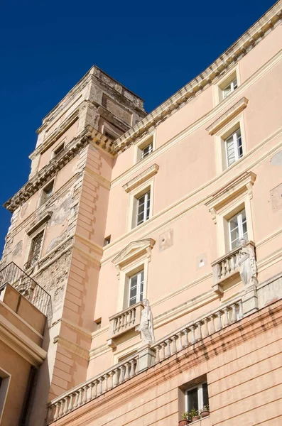 Vue sur la ville de Cagliari, Sardaigne, Italie — Photo