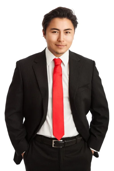 Handsome businessman in suit — Stock Photo, Image