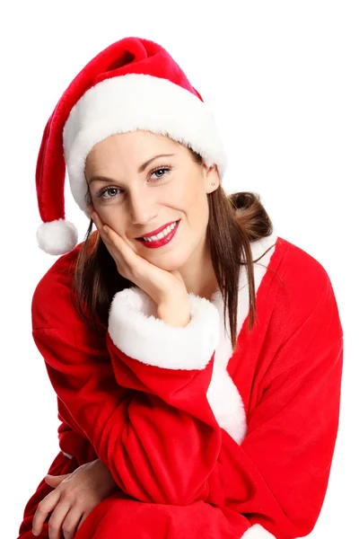 Portrait d'un adorable Père Noël — Photo