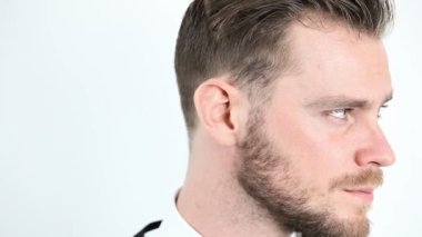 Çekici bir erkek closeup