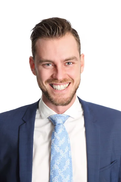 Smiling businessman portrait — Stock Photo, Image