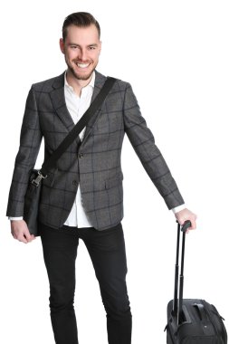 Yolda çekici iş adamı