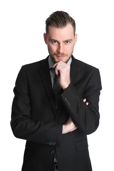 Handsome businessman in a suit — Stock Photo, Image