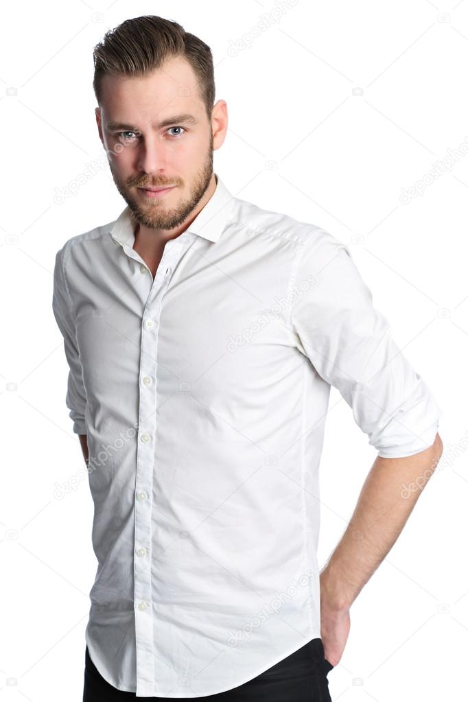 Fashionable man in shirt
