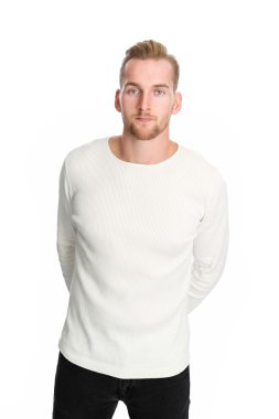 yakışıklı gülen adam