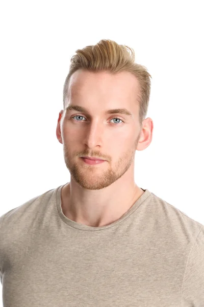 Handsome man wearing a shirt — Stock Photo, Image