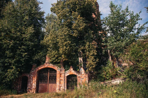 Chiesa Ortodossa Distrutta Villaggio Stupino Provincia Nizhny Novgorod Russia Edificio — Foto Stock