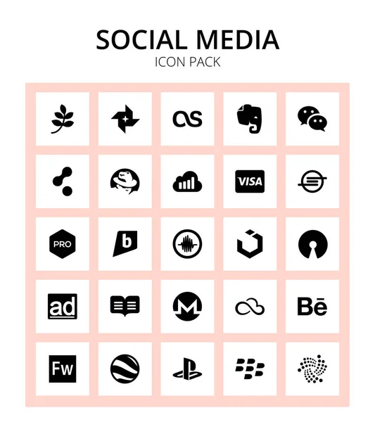 Opensource Sampling Visa Commons Brightkite Table Vector Design Elements — стоковый вектор