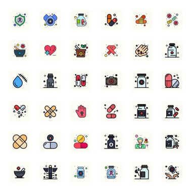 Tedavi için hassas tasarlanmış 36 Satır doldurulmuş vektör simgesi, 128x128 PIXEL Olağanüstü berraklık ve ölçeklenebilirlik için mükemmel çözünürlük.