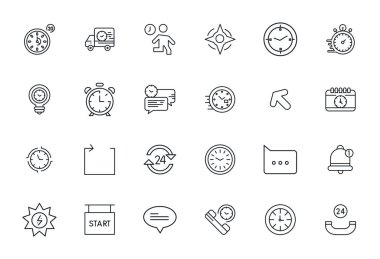 Bold Line 'daki 24 vektör simgesinden oluşan dinamik bir set, dijital ürünler için uygun Retina Hazır Izgara Uyumlu kalite.