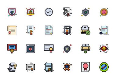 Lisanslı için 24 Satır Dolu vektör simgesinin yüksek performanslı koleksiyonu, Retina Hazır PIXEL ideal kullanıcı arayüzü tasarımı için mükemmel çözünürlük.