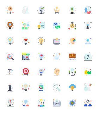 Çözüm için 42 Düz vektör simgesinin yüksek performanslı koleksiyonu, 64x64 Detail En uygun kullanıcı arayüzü tasarımı için geliştirilmiş çözünürlük.