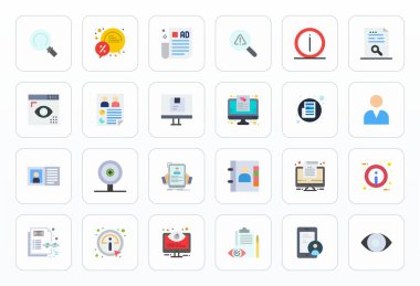 24 Düz PIXEL Mükemmel simge içeren vektör paketi Detaylardan esinlenilmiş, ölçeklenebilir ve yaratıcı tasarım çalışmaları için ideal 64x64 çözünürlükte sunulmuştur.