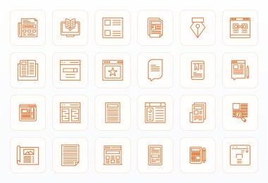 Maddeyi temsil eden 24 Kalın Çizgi vektör simgesinin profesyonel sınıf koleksiyonu, işletme uygulamaları için 64x64 Izgara Uyumlu hassasiyetle hazırlandı.