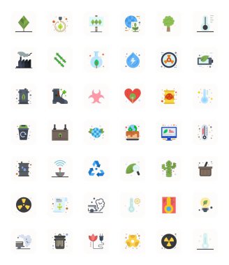 Çevreden esinlenerek Retina 'da düz formatta oluşturulan 42 adet düzenlenebilir vektör simgesinden oluşan devrimci set ileri teknoloji tasarım için çözünürlüğe hazır.