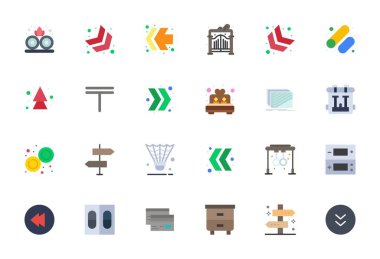 İkili temalı 24 vektör simgesinden oluşan geleceğe hazır paket, 128x128 ile düz tasarım sergileniyor Yenilikçi kullanıcı arayüzleri için mükemmel berraklığı göster.