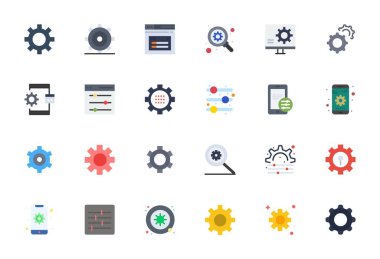 Gerekli 24 paket Tweak için Düz formatta mükemmel vektör simgelerini göster, Retina boyutunda en uygun performans ve ölçeklenebilirlik için hazır.