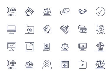 Çözünürlük için mükemmel vektör simgeleri, 64x64 çözünürlükte kusursuz bütünleşme ve performans için tasarlanmıştır..