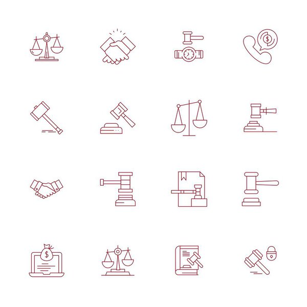 16 точных векторных иконок тонкой линии для расчёта, разработанных в пикселе Retina Ready Pixel Aligned с исключительной четкостью и масштабируемостью.