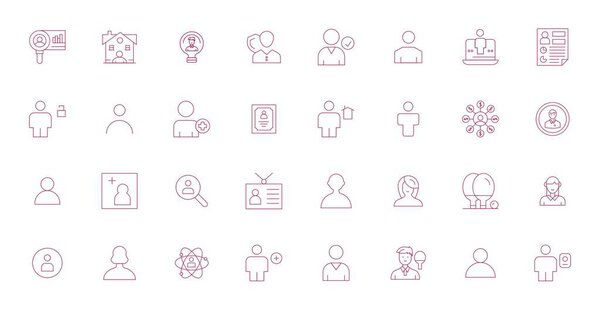 Мастерски созданные 32 векторных иконки, представляющие индивидуальный дизайн тонкой линии, с возможностью оптимизации пикселей сетчатки для исключительного визуального качества.