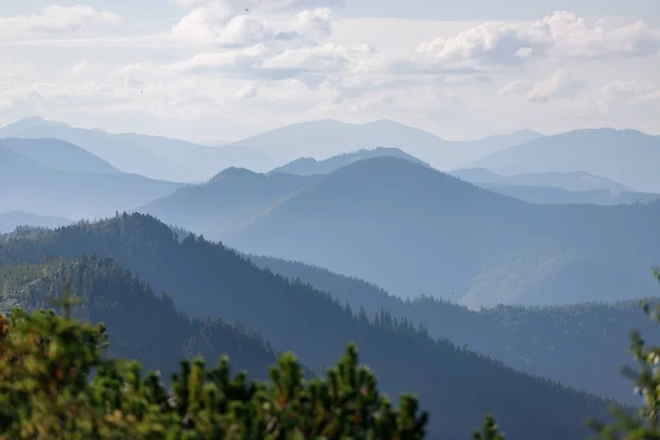 Montañas Mágicas Los Cárpatos — Foto de Stock