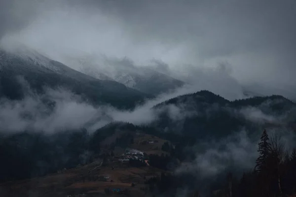 喀尔巴阡山森林的魔力 — 图库照片