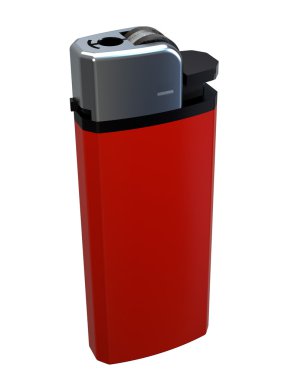 3D kırmızı çakmak