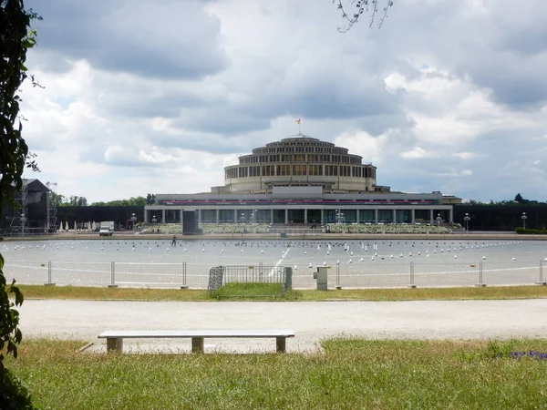 Centennial Hall Wroclaw Polen Europa — Stockfoto